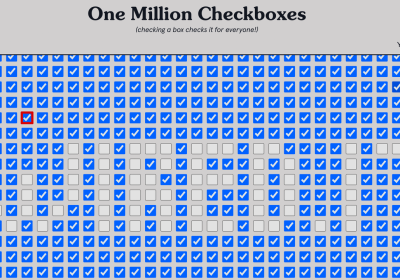 One Million Boxes, il gioco più inutile e appassionante del momento