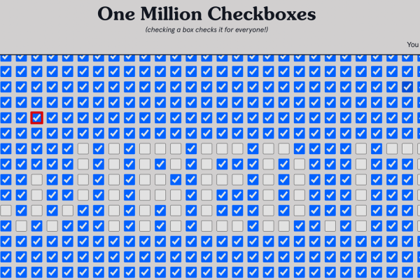 One Million Boxes, il gioco più inutile e appassionante del momento