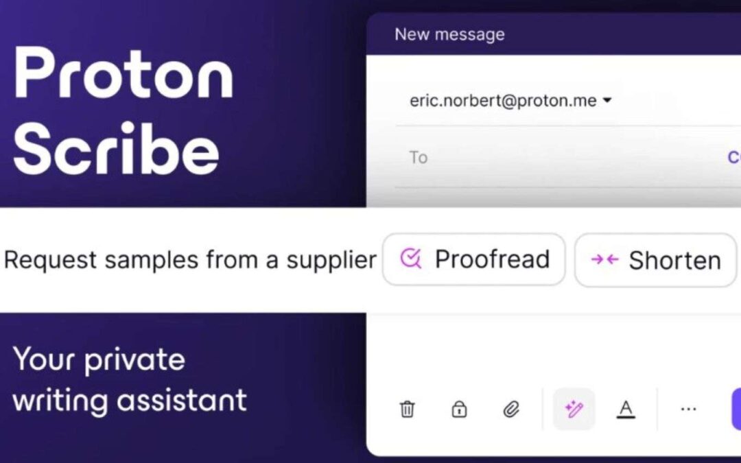 Proton lancia strumento AI per scrivere e-mail migliori