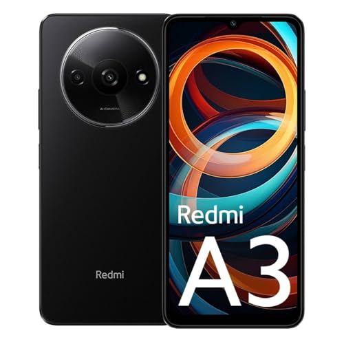 Xiaomi Redmi A3 128GB-4GB-4G Midnight Black, MZB0GL9EU