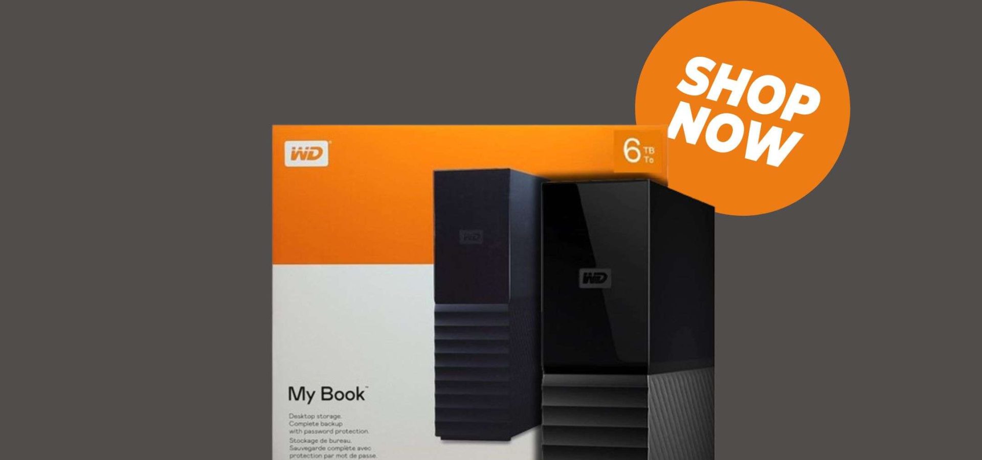 Hard Disk esterno Western Digital My Book da 6TB a soli 154€ su eBay