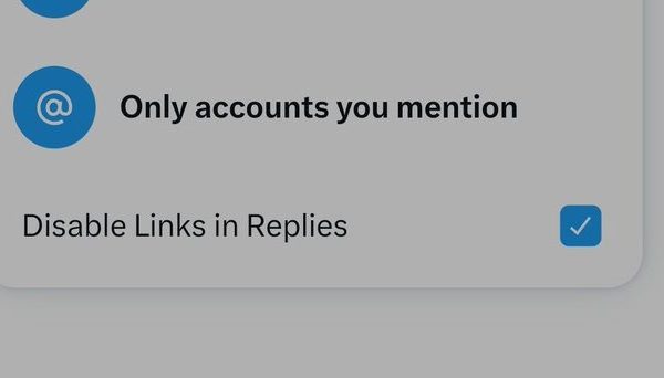 X disabiliterà i link nelle risposte per arginare lo spam dilagante