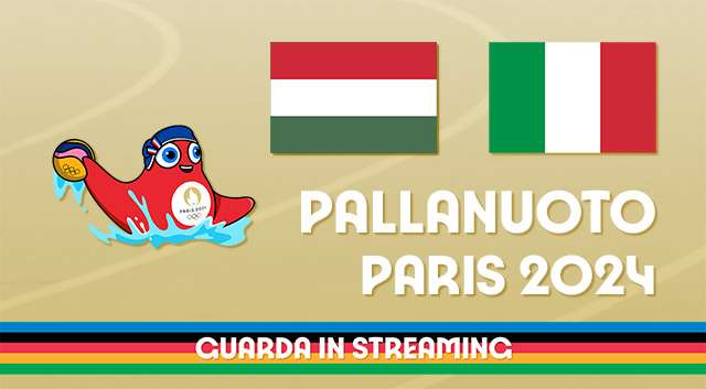 Guarda in streaming Ungheria-Italia, la finale per il quinto posto alle Olimpiadi