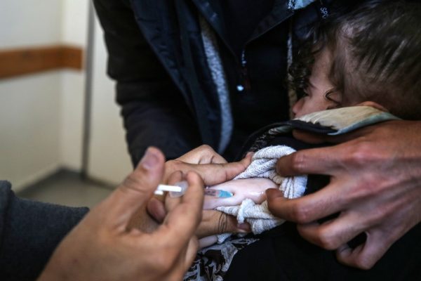 Poliomielite, a Gaza è tornata a causa della guerra
