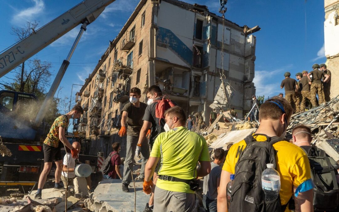 Ucraina, usare le immagini dallo spazio per i soccorsi in zone di guerra