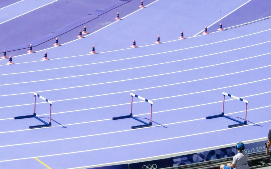 Olimpiadi, la pista di atletica viola ha un ingrediente segreto