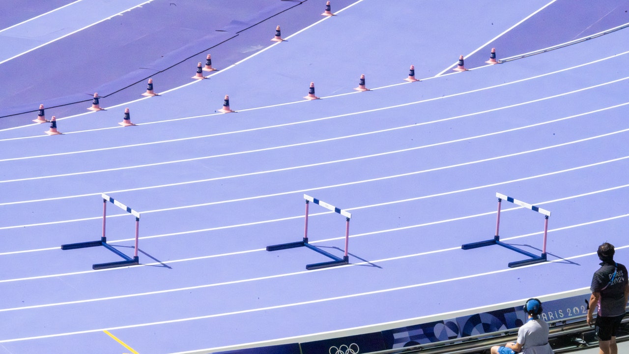 Olimpiadi, la pista di atletica viola ha un ingrediente segreto