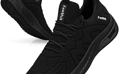 Feethit Sneakers Uomo Scarpe Running Corsa Ginnastica Camminata Casual Jogging Trekking Tennis Outdoor Fitness Sportive Palestra Scarpe da Lavoro Comode Leggere Traspiranti