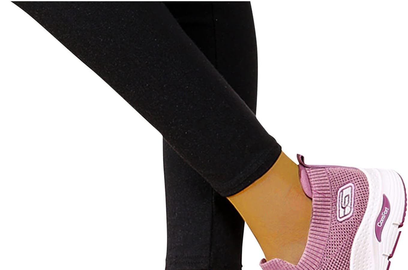 Sneakers Donna Trail Trekking Comode Scarpe Running Respirabile Leggero Eleganti Scarpe da Corsa Sneakers Offerta Mesh Senza Lacci Scarpe Sportive Scarpe Ginnastica Fitness Casual