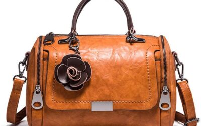 BUKESIYI Donna Borse a Tracoll Borsa a Mano Firmate Borse a Spalla 2023 PU Pelle CCIT77277 Marrone V1