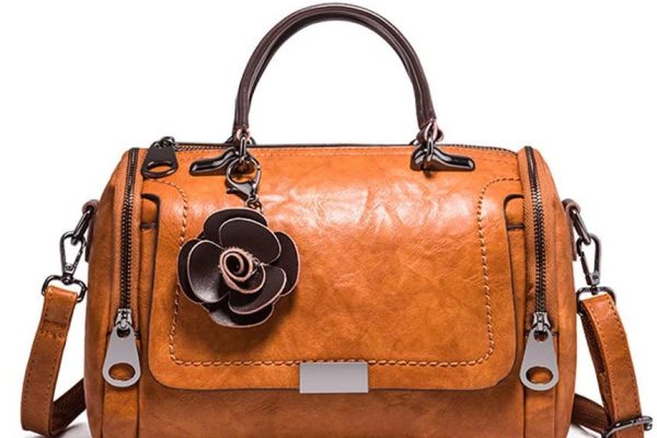 BUKESIYI Donna Borse a Tracoll Borsa a Mano Firmate Borse a Spalla 2023 PU Pelle CCIT77277 Marrone V1