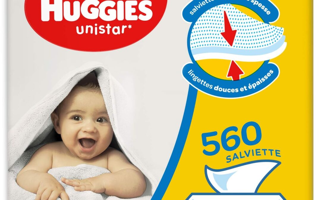 Huggies Unistar Salviette Umidificate per Bambini, 10 Pacchi da 56 Pezzi