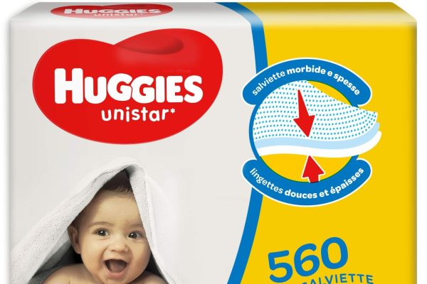 Huggies Unistar Salviette Umidificate per Bambini, 10 Pacchi da 56 Pezzi