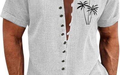 GDGTBNH Top Uomo Estivo Casuale Esterno Camicia Manica Corta Taglia Grossa Freddo Modellato Maglia Sciolto