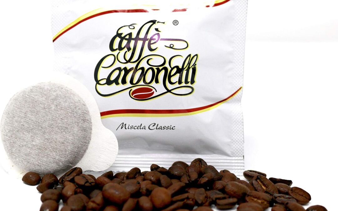 Caffè Carbonelli Cialde Miscela Classic – VEDI SCONTI QUANTITÀ – Confezione da 150 Pezzi Cialde – Compatibile E.S.E.® dm 44