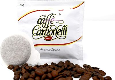 Caffè Carbonelli Cialde Miscela Classic – VEDI SCONTI QUANTITÀ – Confezione da 150 Pezzi Cialde – Compatibile E.S.E.® dm 44