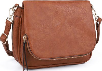 GLITZALL Borse a tracolla per le donne, piccole borse a tracolla con tasche multiple, in pelle PU, piccole…