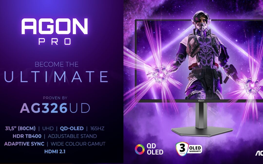 AOC AGON QD-OLED: AG276QZD2 e AG326UD sono la scelta ideale per il gaming e non solo