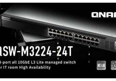 Arriva QSW-M3224-24T, il primo switch 10GbE L3 Lite di QNAP