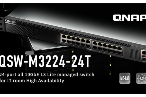 Arriva QSW-M3224-24T, il primo switch 10GbE L3 Lite di QNAP