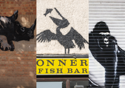 Banksy, le foto dello “zoo” di Londra