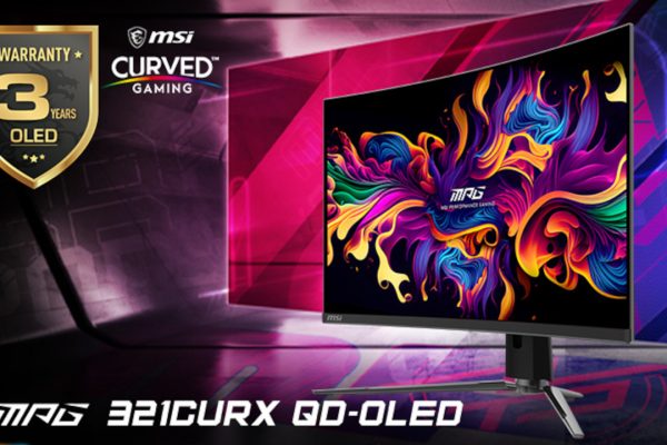 MPG 321CURX QD-OLED, il primo monitor gaming curvo QD-OLED da 32 pollici a 240 Hz di MSI
