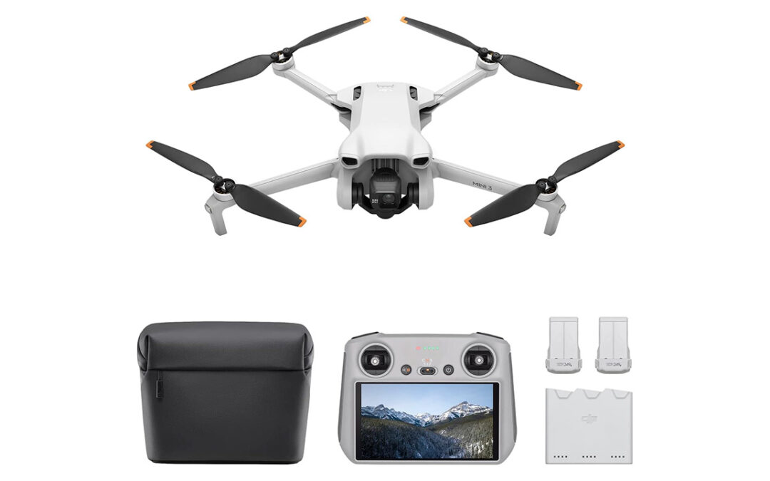 Non richiedono patentino, oggi in offerta: DJI Mini 3 Fly More Combo a 549€ (-34%) e  ATOM SE 4K a 249€!