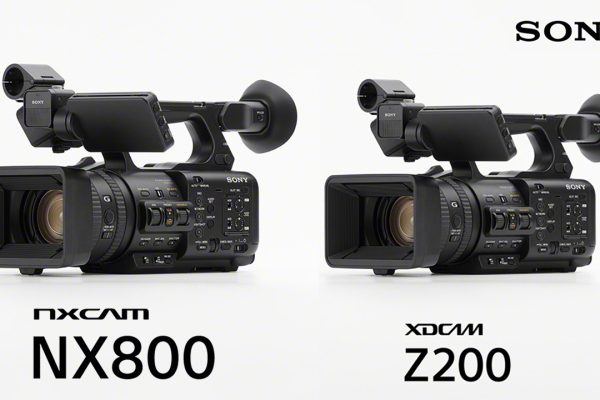 Nuove videocamere professionali Sony HXR-NX800 e PXW-Z200 con zoom 20x e sensore da 1 pollice