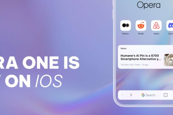 Opera One arriva su iOS con l’assistente IA Aria