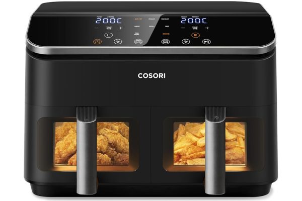 Questa friggitrice ad aria a doppio cestello da 8,5L di COSORI costa ora 169€ invece di 219€