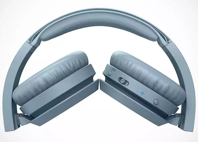 Il design delle cuffie wireless over ear Philips H4205BL/00