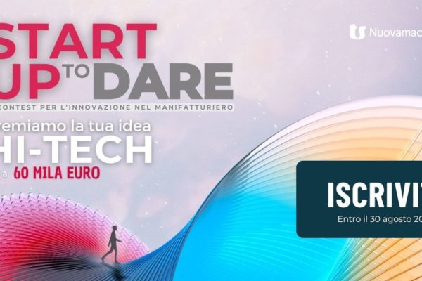 Startup per il manifatturiero: nasce il primo contest italiano, organizzato da TS Nuovamacut e Almacube