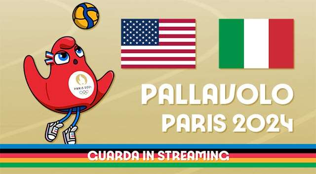 Guarda in streaming Stati Uniti-Italia, la finale della allavolo femminile alle Olimpiadi