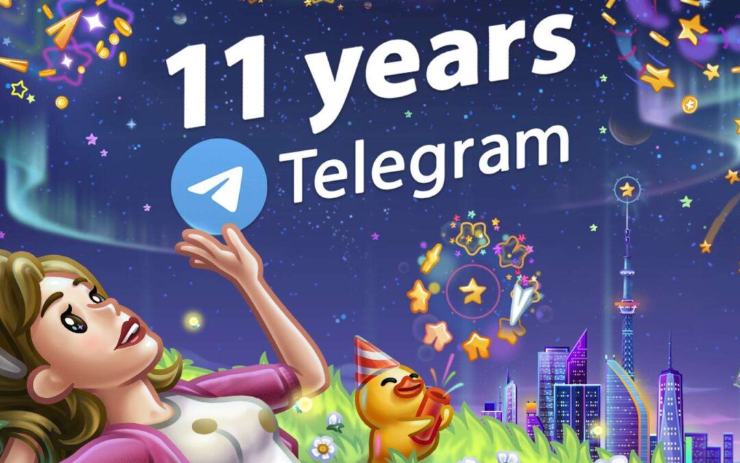 Telegram festeggia il compleanno con i super canali