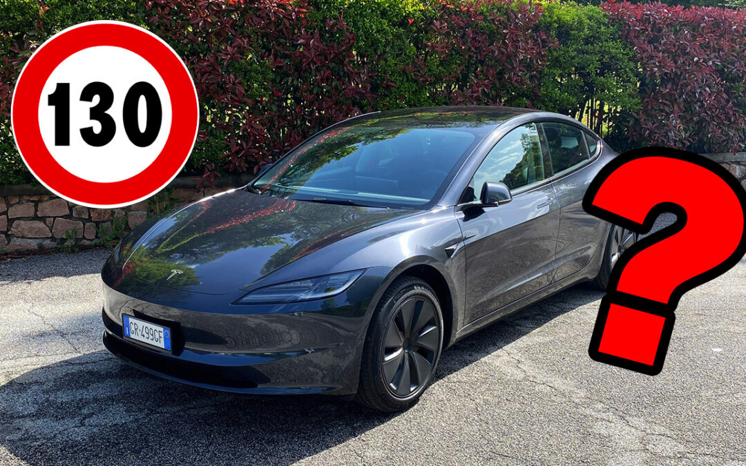 Tesla Model 3 RWD, come va la Highland in autostrada? Prova autonomia a 130 km/h