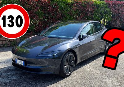 Tesla Model 3 RWD, come va la Highland in autostrada? Prova autonomia a 130 km/h