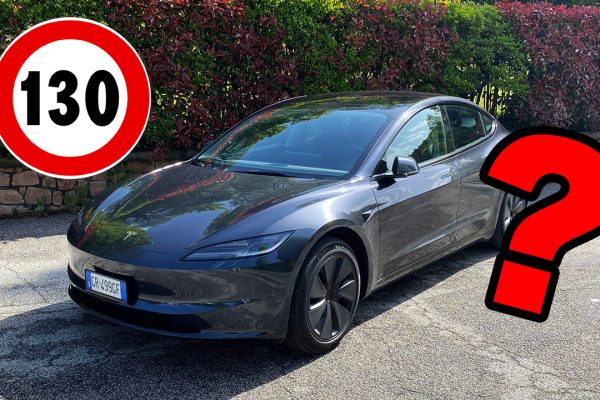 Tesla Model 3 RWD, come va la Highland in autostrada? Prova autonomia a 130 km/h