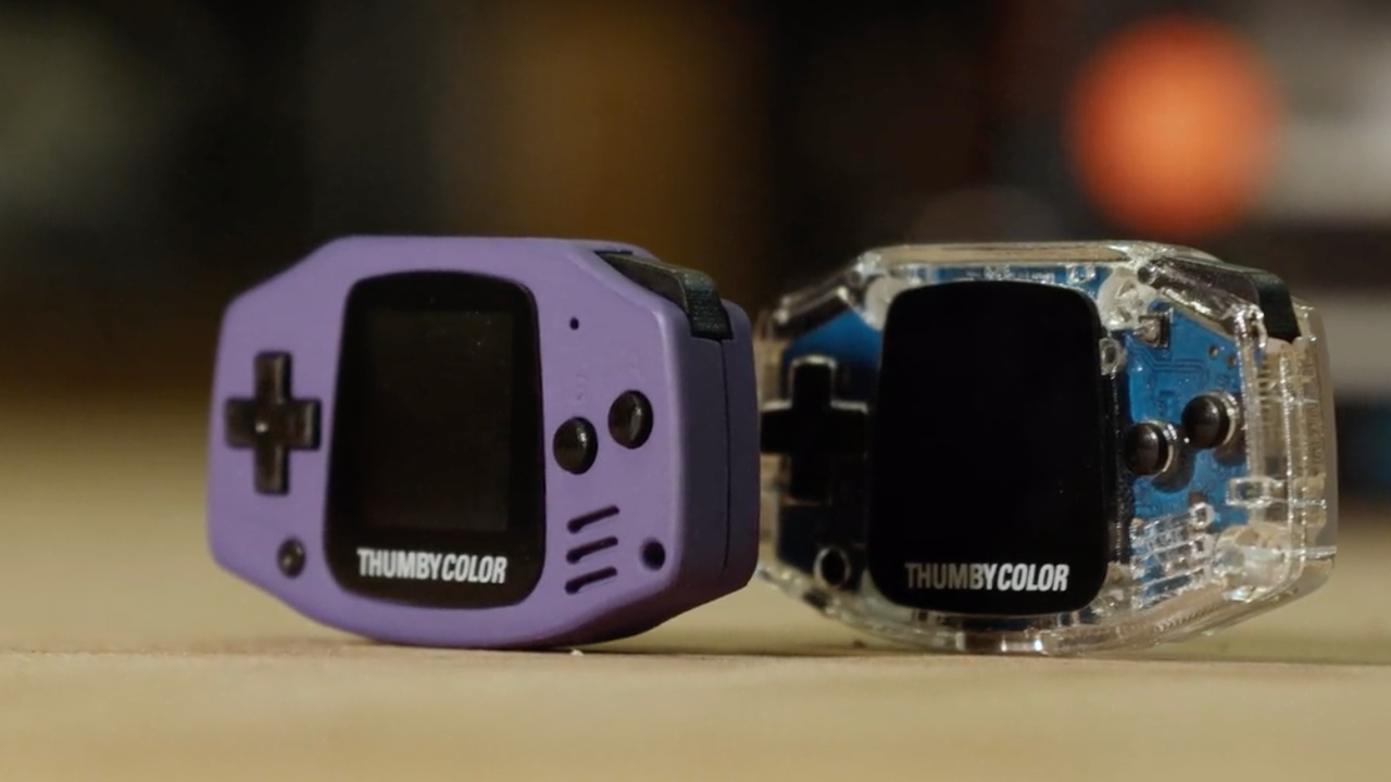 Thumby Color è il più piccolo clone del Game Boy Advance