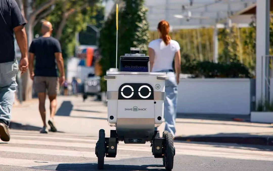 Uber Eats e Shake Shack consegnano cibo tramite robot autonomi