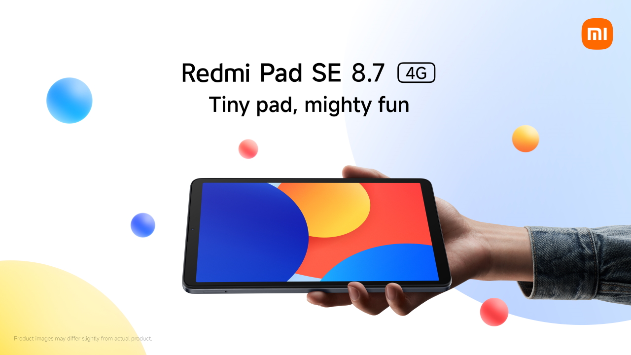 Xiaomi lancia il nuovo tablet Redmi Pad SE 8.7. C'è anche una versione 4G