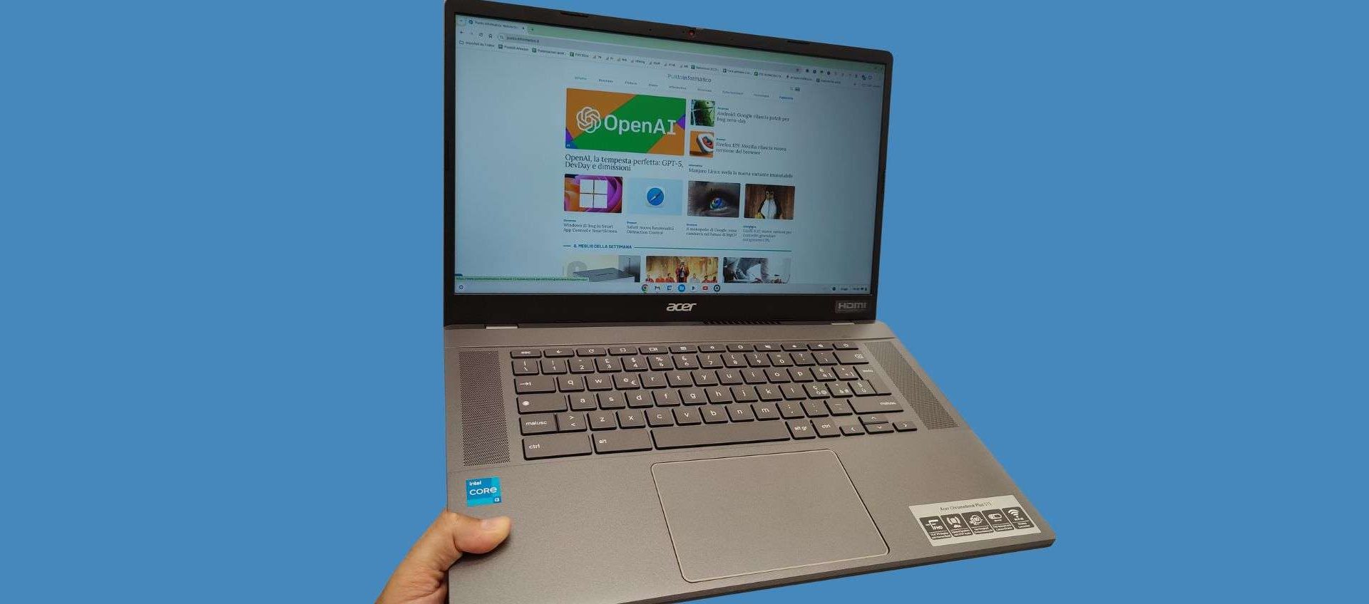 un laptop bilanciato per le esigenze di tutti i giorni