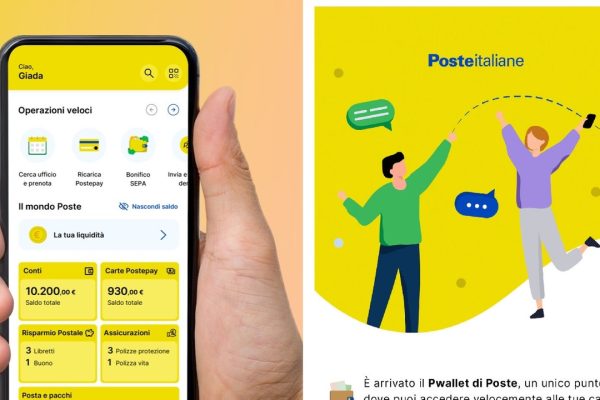 Pwallet, il portafoglio digitale di Poste Italiane, può già caricare i documenti personali