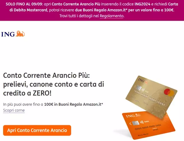 carta di credito immediata