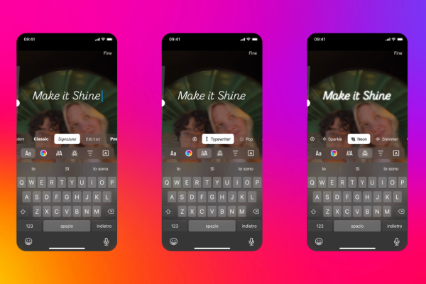 Su Instagram ora puoi scrivere e mettere adesivi sulle foto di post e caroselli