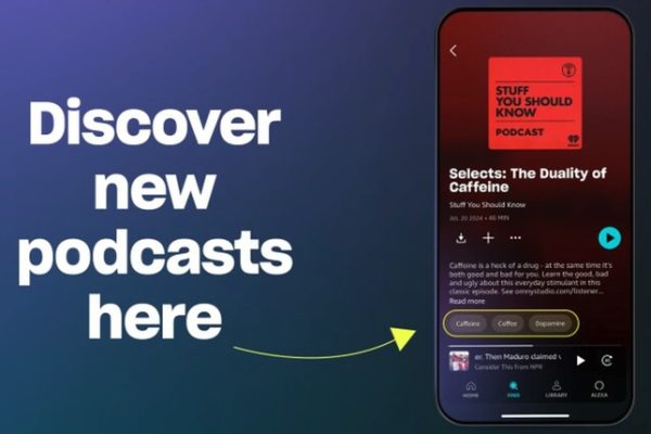Amazon Music utilizza l’intelligenza artificiale per suggerire episodi dei podcast – Software e App