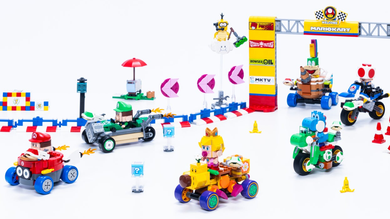 Lego annuncia i set interattivi dedicati a Mario Kart