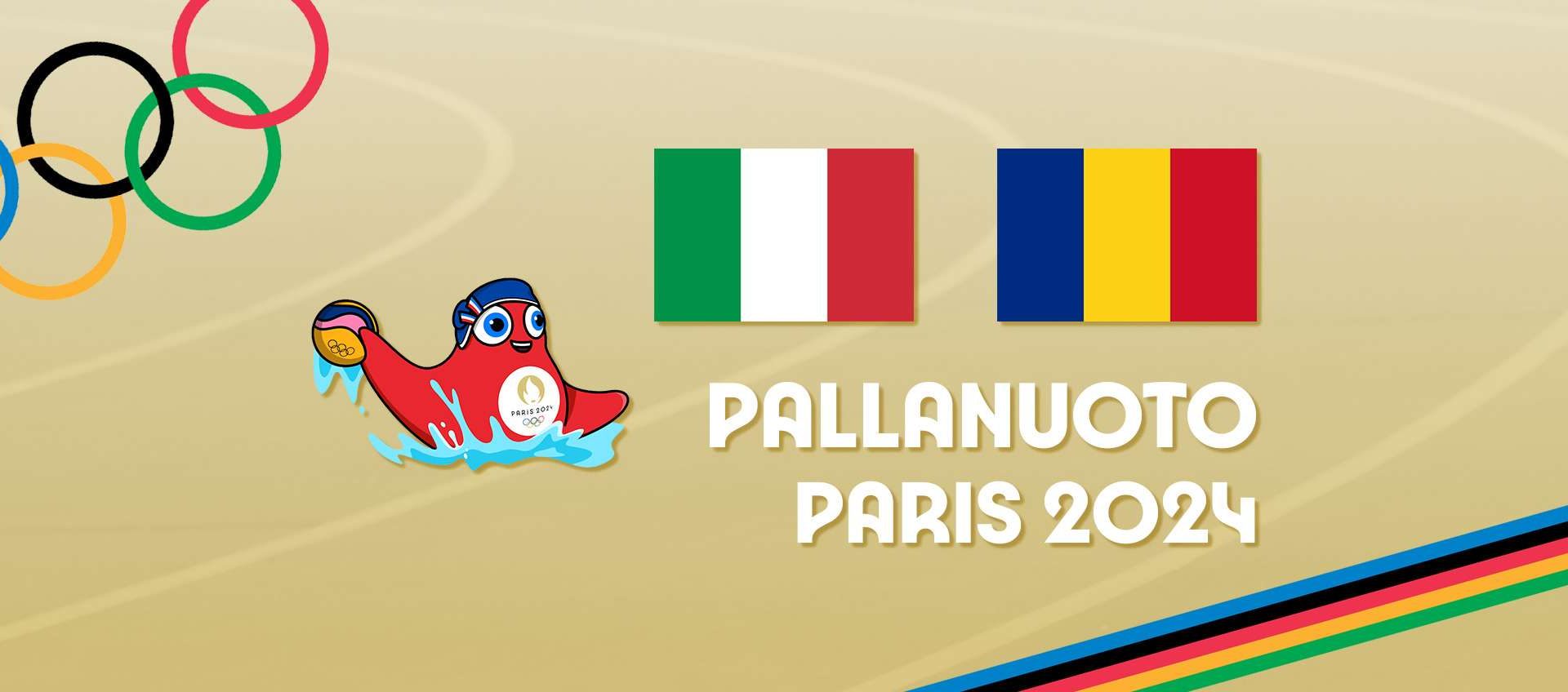 Olimpiadi, pallanuoto maschile: Italia-Romania in streaming, dove?