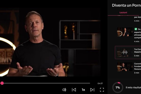 Abbiamo provato i nuovi corsi online di Rocco Siffredi