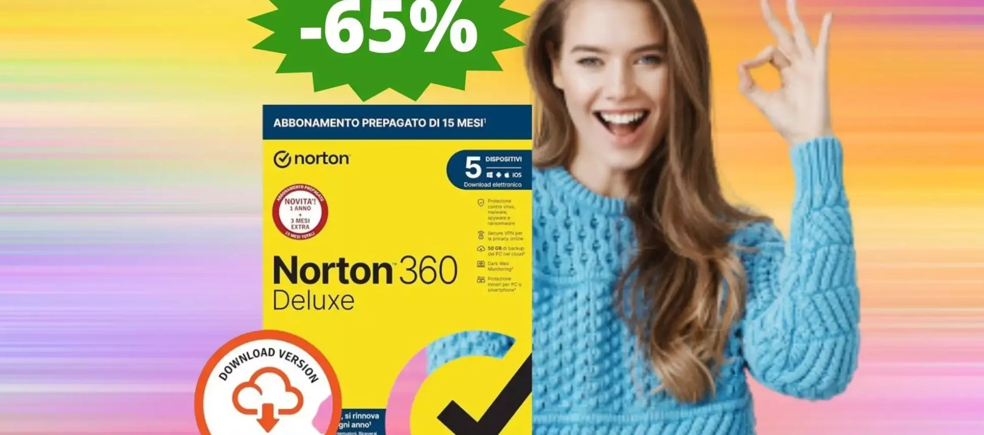Rafforza la tua sicurezza online con Norton 360 e il dark web monitoring
