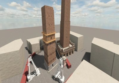 Torre Garisenda di Bologna, il gemello digitale che la salverà